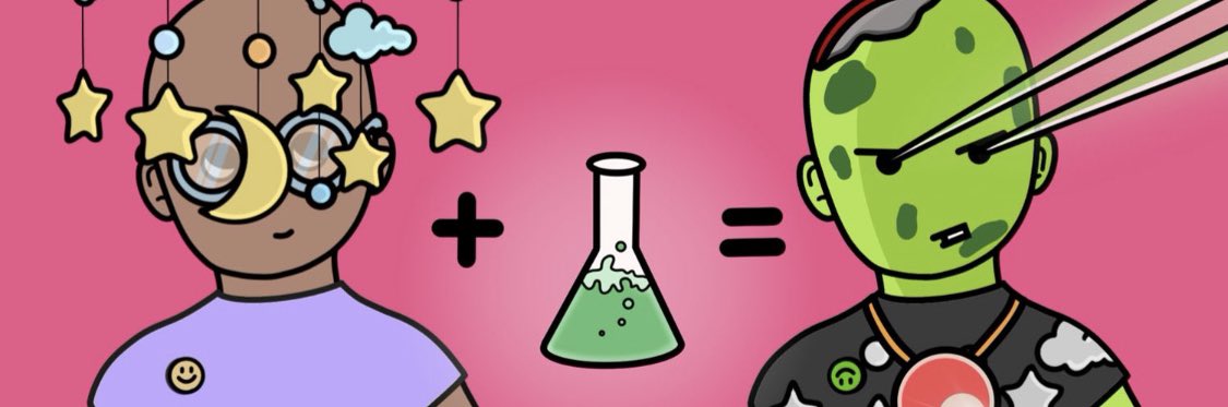 BabyLabsNFT's tweet photo. @EguagieOmozusi @EguagieOmozusi This one is an example of the zombie potion, so you can get an idea https://t.co/gPGC2tqQBj