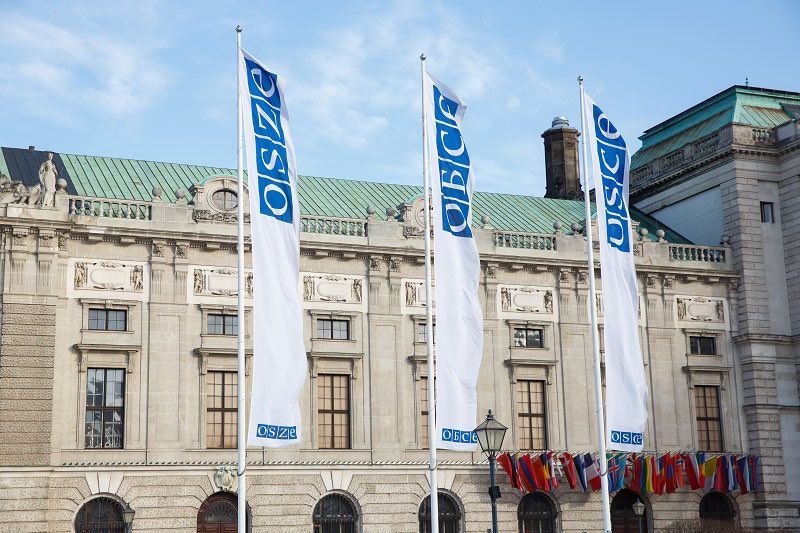 RF_OSCE's tweet photo. #Kobrinets: Refusal of contacts and normal work with one or more OSCE participating States makes disputes settlement in security area impossible #ASRC https://t.co/X8p9n28Z0V