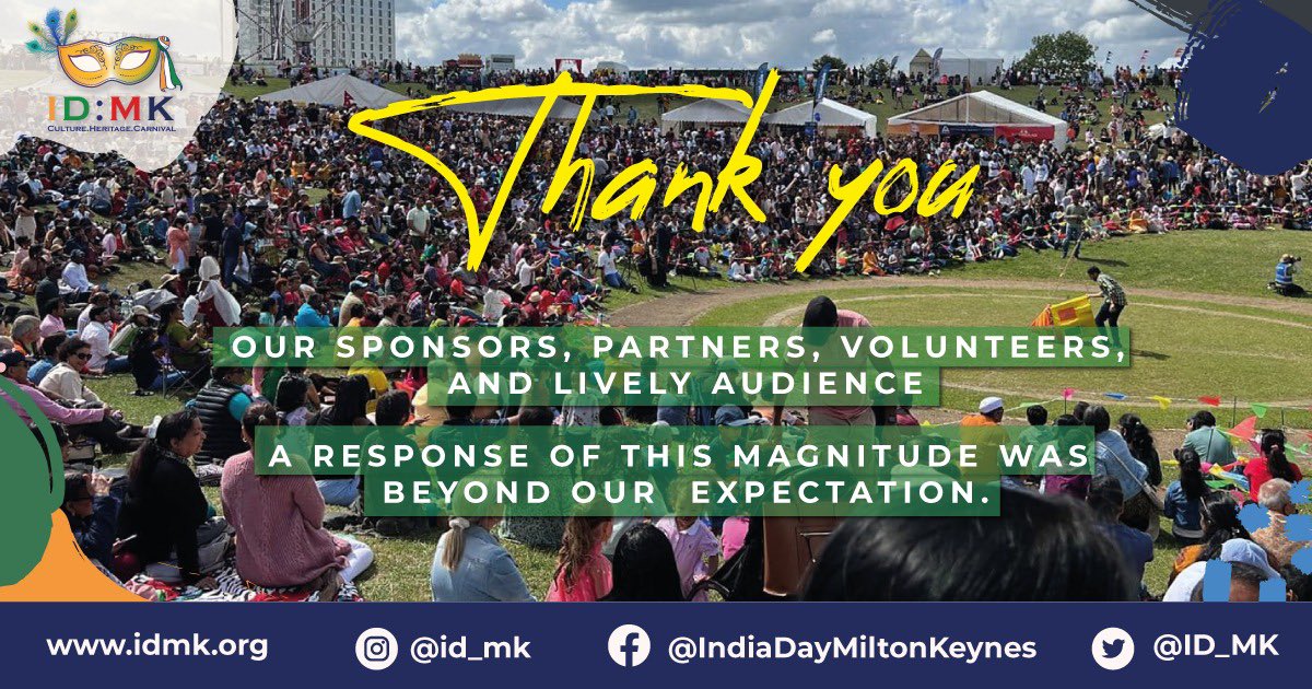 ID_MK's tweet photo. #IDMK #IDMK2022 #IndiaDayMK #CampbellPark #TheParkstrust #IndiaDayMiltonKeynes #IndiaDay #25June2022 #SummerEvent #MiltonKeynes #LoveMK #India #Indian #summer2022 #indiantheme #Event https://t.co/p5E7BcKsrY