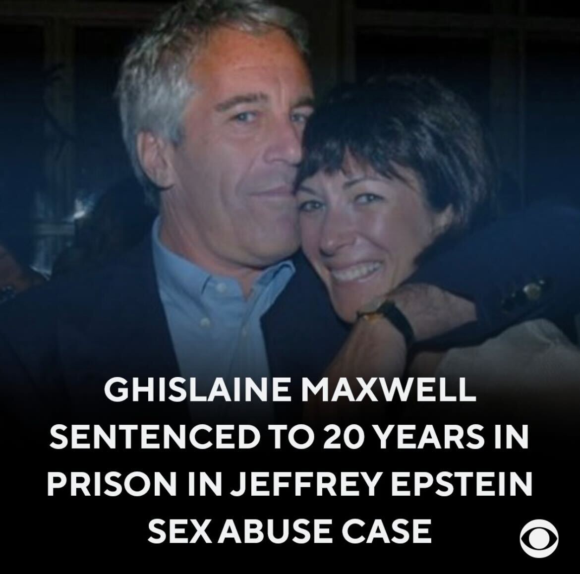 CBSNewYork's tweet photo. BREAKING: Today, Ghislaine Maxwell was sentenced to 20 years in prison for her role in Jeffrey Epstein's sex-trafficking ring. (Credit: CBS News)

https://t.co/3BQGQdM6Qe https://t.co/xJZO4c27tZ