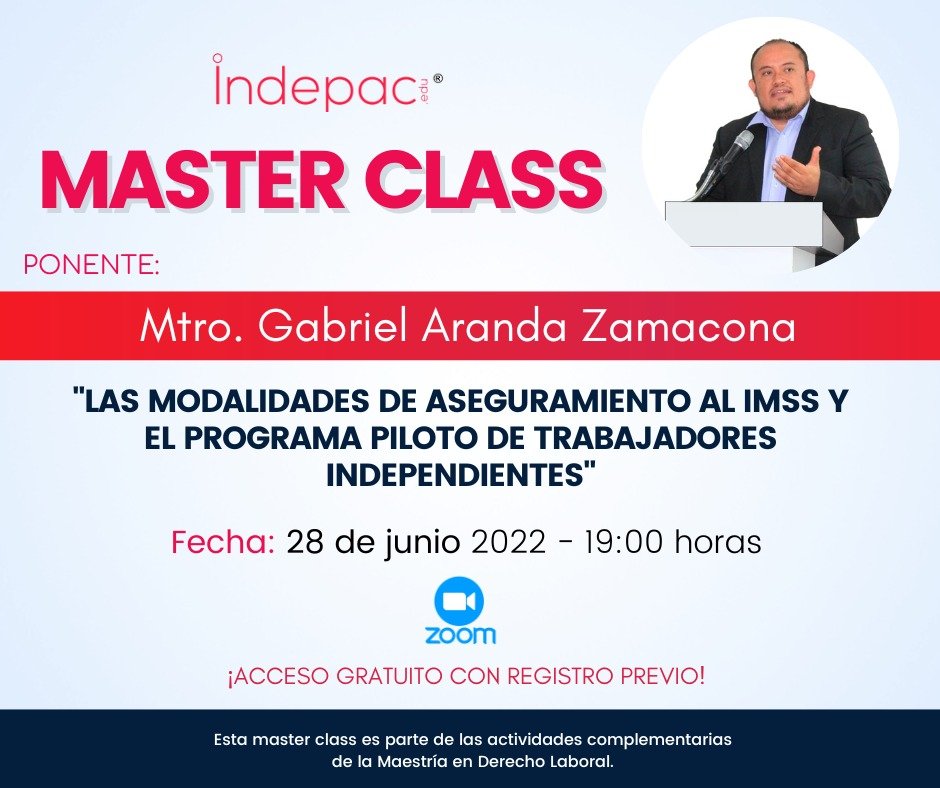 elnidodelseguro's tweet image. Les hacemos la cordial invitación, para hoy

Tema: Las modalidades de #Aseguramiento al #IMSS
Incluyendo el #programapiloto #trabajadoresindependientes

Hora: 28 jun 2022 07:00 p. m. Ciudad de México

Para registrarse TOTALMENTE GRATIS:
docs.google.com/forms/d/e/1FAI…

#seguridadsocial