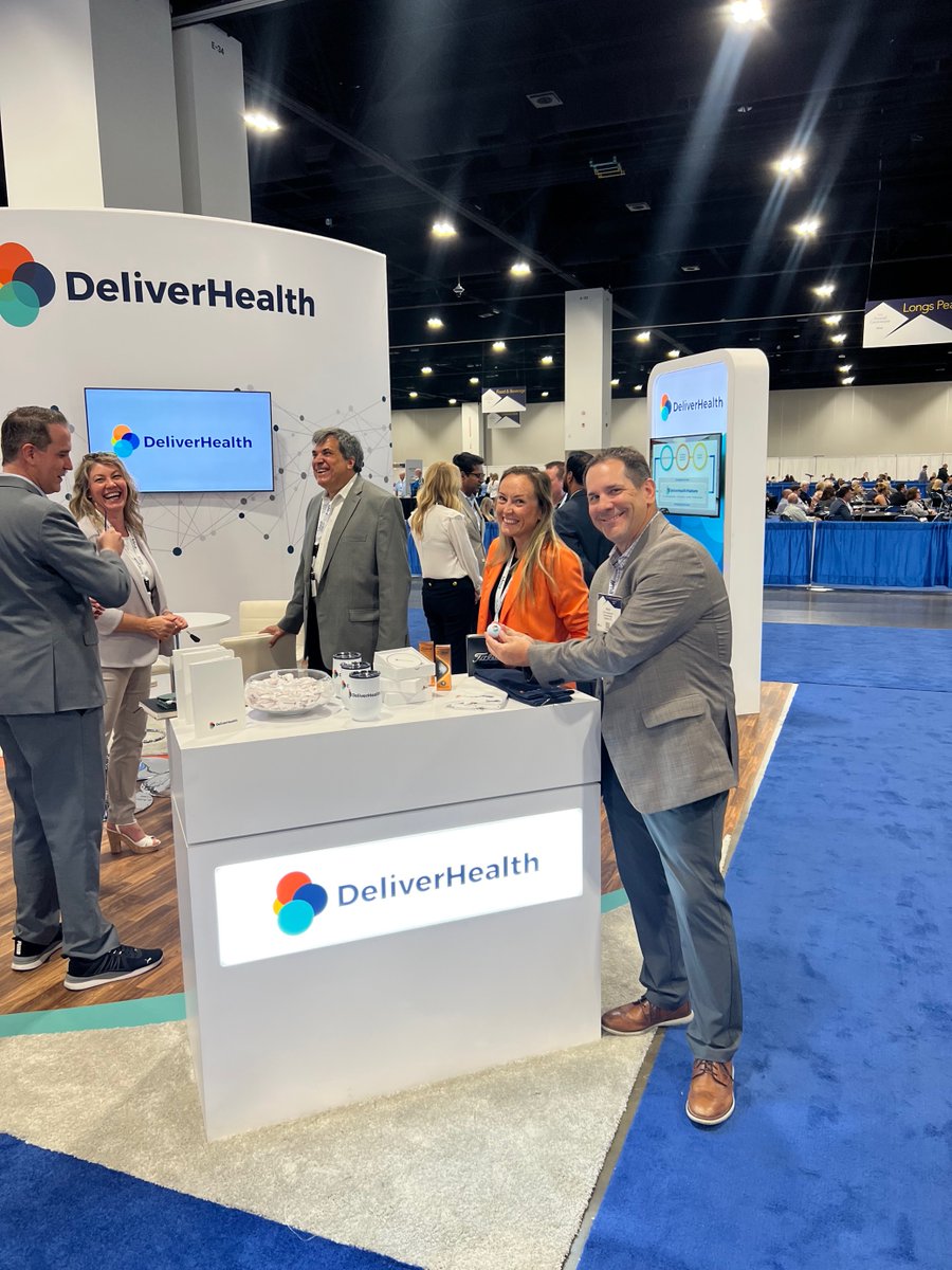 deliverhs's tweet image. We're having so much fun at HFMA! ✨  Stop by booth #833 today or tomorrow to learn about the DeliverHealth platform! #RevenueCycle #AutonomousCoding