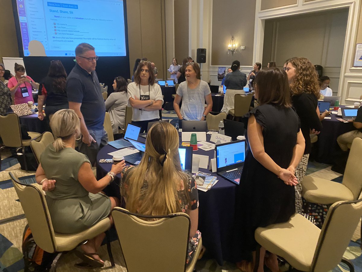 MsMoniWalker's tweet photo. Engaging &amp; Rigorous Classrooms Stand Share Sit #AVID4Possibility https://t.co/PWGJcTQ94n
