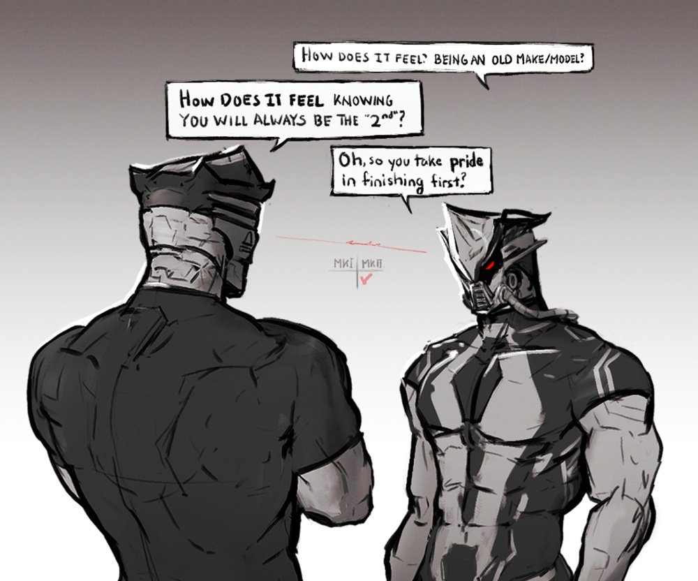 Reddokkaebe's tweet photo. Bit of a rivalry~ https://t.co/GSUSDh6npL