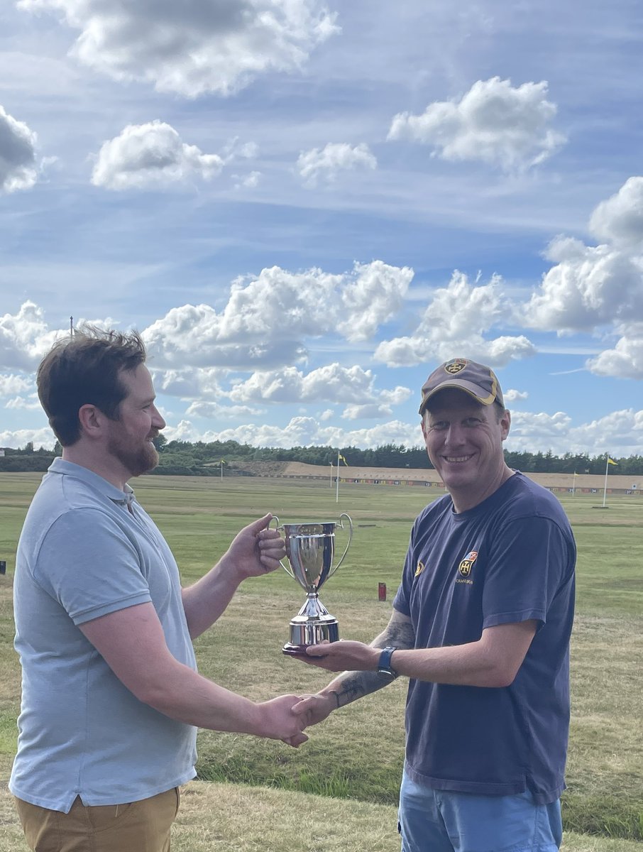 A win for the <a href="/OldCranleighans/">OC Society</a> Rifle Club for the Eiley Cup at Bisley. <a href="/cranleighschool/">Cranleigh School</a> Captain Ruari B-S won the Welford Shield for the 2nd year. Great fun as always and looking forward to Bisley Schools.