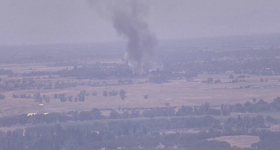First photo: 2nd Alarm Shed Fire outside Winters
Second photo: Vegetation Fire in Wilton reported as “Fast moving grass fire on a slope with structures threatened”.
Additionally a Vegetation Fire in Davis with the first arriving unit reporting 200 acres.