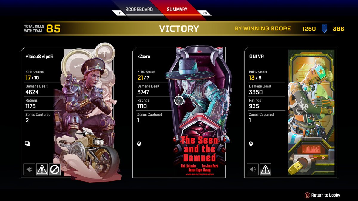 This game Mode is the only thing im excited for when i launch Apex. If this gememode aint permanent at some point, my apex saga ends..🤝