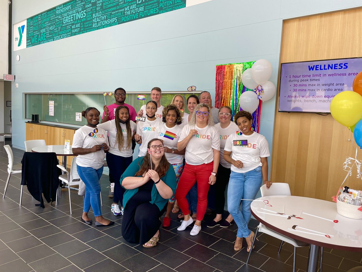 Our Y staff had a great time
showing off their #Pride 🏳️‍🌈🏳️‍⚧️❤️✌️

#internationallgbtprideday #YMCA
#PiedmontFamilyYMCA #SocialResponsibility
#BuildingCommunity #FindYourY
#Charlottesville