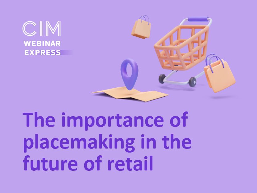 CIM Webinar: The importance of placemaking in the future of retail 🛍

Our MD <a href="/rachelemson/">Rachel Emson</a>, who sits on the Regional Board for the North West <a href="/cim_marketing/">CIM</a> as Vice Chair &amp; Comms ambassador, and the team are delighted to be bringing this free webinar…