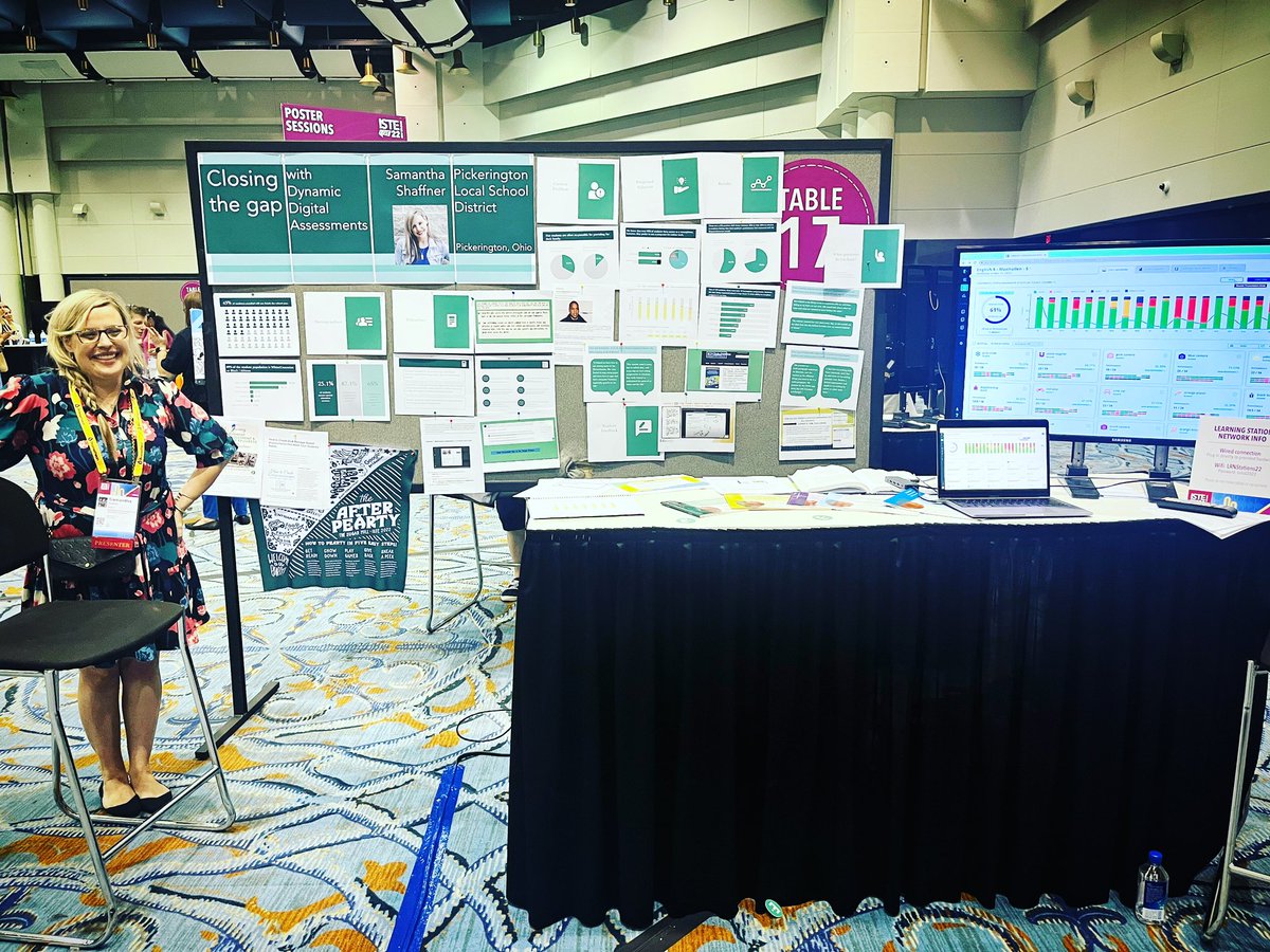 #ISTELive poster session success! <a href="/Edulastic/">Edulastic ➡️ Pear Assessment</a> <a href="/goguardian/">GoGuardian</a> <a href="/lyssdivinc/">Alyssa DiVincenzo</a> <a href="/STEM_geek/">ℂ𝕙𝕒𝕣𝕝𝕖𝕟𝕖 𝔻𝕒𝕧𝕚𝕖𝕤, 𝕄.𝔼𝕕.</a> <a href="/RandallSampson/">Dr. Randall Sampson⚡️</a> <a href="/PLSD/">Pickerington Schools</a> <a href="/Ileanabeta/">Ileana Betancourt</a> 💚🔥🔥🔥
