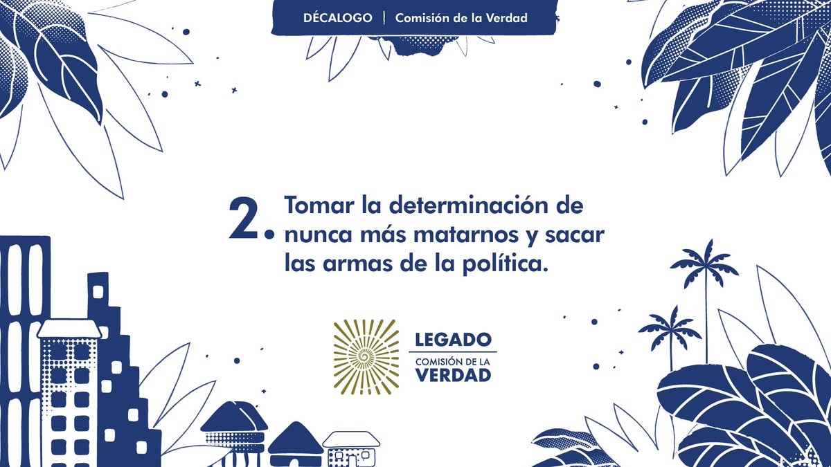 ComisionVerdadC's tweet photo. En la presentación del Informe Final, y como parte de su declaración, la @ComisionVerdadC hace una serie de peticiones dirigidas a distintos actores y sectores encaminadas a la no repetición del conflicto armado y a la reconciliación del país. 1⃣2⃣3⃣4⃣ #HayFuturoSiHayVerdad https://t.co/jmFHxoxwMf