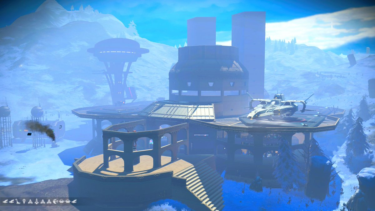 WSpen100's tweet image. I'm very happy with my new place. Come and visit. 
#nmsbases #NoMansSky #hellogames