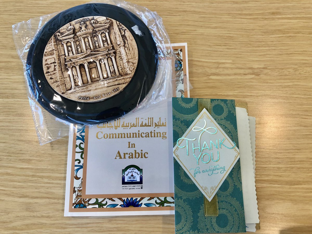 DrJohnSuh's tweet photo. Congratulations @WafaAshaMD for completing your #radonc fellowship @CleClinicMD!! We greatly enjoyed working with you! We wish you the very best at King Hussein Cancer Center #KHCC! 🙏 for the book written by your father-in-law, card and gifts! @CShahMD #CleClinicCancer https://t.co/oX3vFGEst0