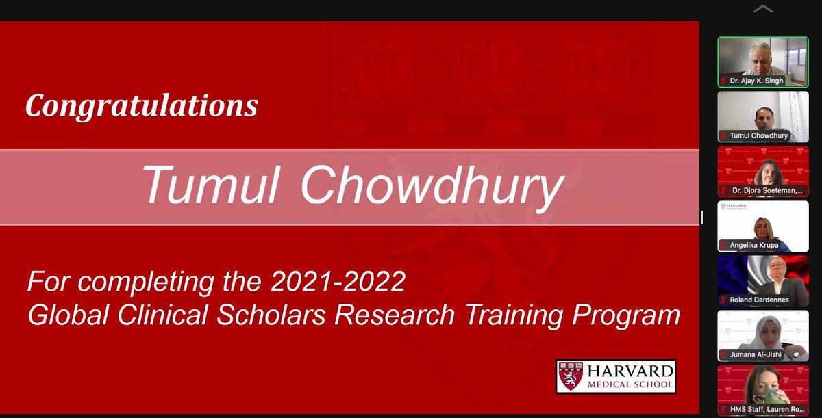 Tumul Chowdhury (तुमुल चौधरी) MD, DM, FRCPC, MSc (@chowdhurytumul) on Twitter photo Finally—Graduated from <a href="/harvardmed/">Harvard Medical School</a> #GCSRT Thank you to my family, colleagues and my team mates #class2021 for supporting me. Extensive training for research and leadership. Learnt a lot. Now I will focus on new dimensions of research. #neuroscience <a href="/UofTanesthesia/">Department of Anesthesiology & Pain Medicine</a> Finally—Graduated from <a href="/harvardmed/">Harvard Medical School</a> #GCSRT Thank you to my family, colleagues and my team mates #class2021 for supporting me. Extensive training for research and leadership. Learnt a lot. Now I will focus on new dimensions of research. #neuroscience <a href="/UofTanesthesia/">Department of Anesthesiology & Pain Medicine</a>