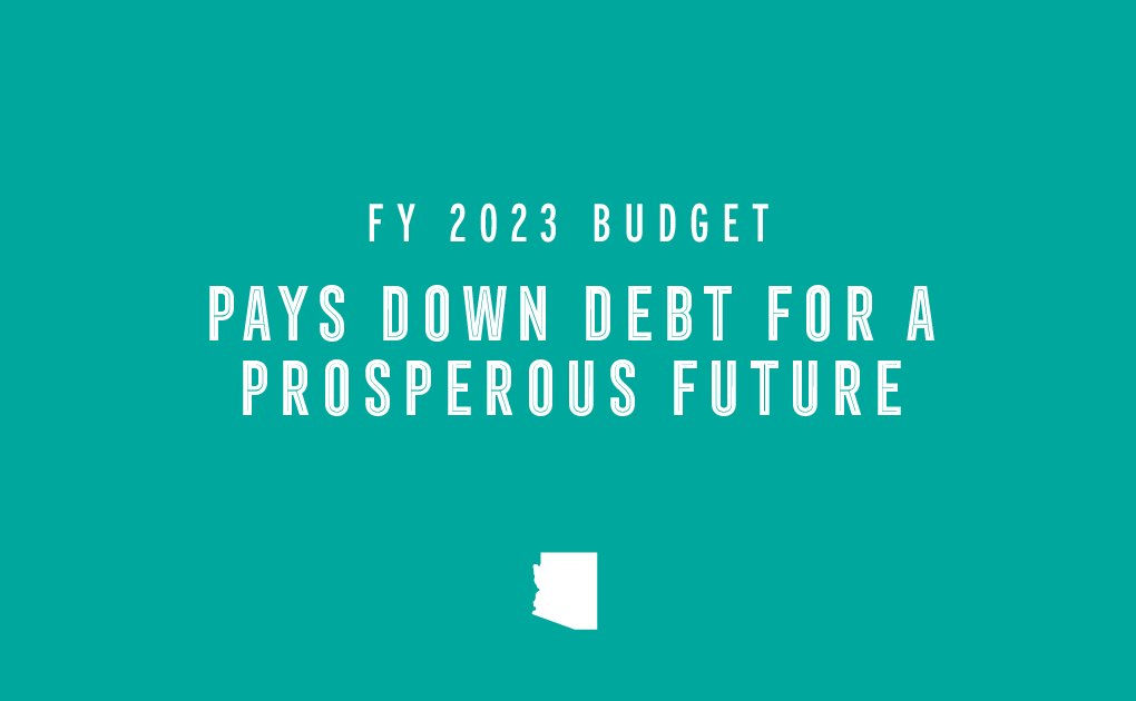 DougDucey's tweet photo. We’re ensuring Arizona’s financial house stays in order. By paying down our debt, we’re going to leave Arizona better than we found it. #AZUnstoppable https://t.co/1kL56r5maT