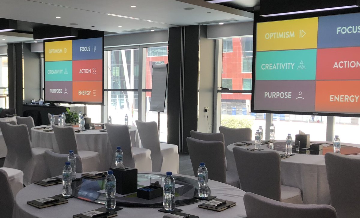 Stuart_Baldwin's tweet photo. Designing and delivering the Deloitte Middle East Tax conference in Dubai has been an amazing experience. 

I loved being in person with this smart, energised group - to support them in figuring out how to ‘fulfil their ambition’ in one of the most exciting markets in the world. https://t.co/klHteMoowX