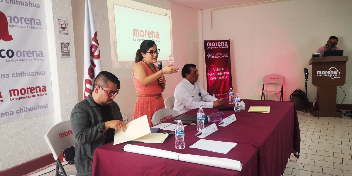 Secretaría Organización #CEN #morena tweet media