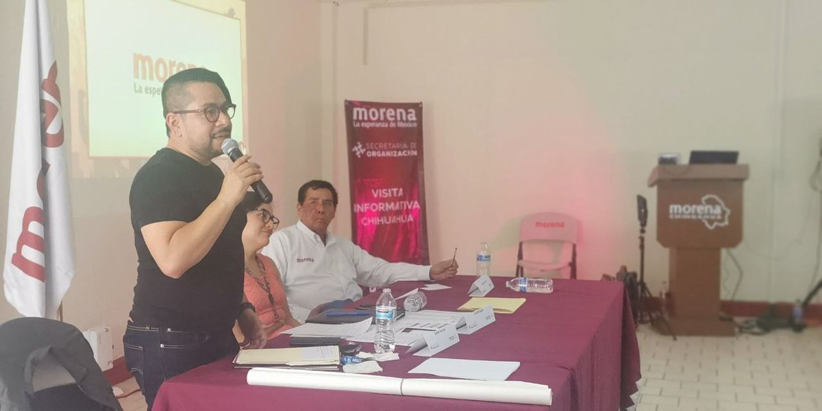 Secretaría Organización #CEN #morena tweet media