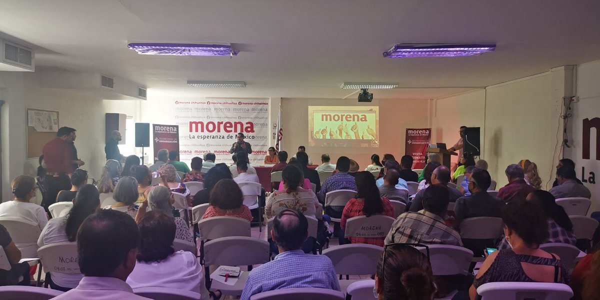 Secretaría Organización #CEN #morena tweet media