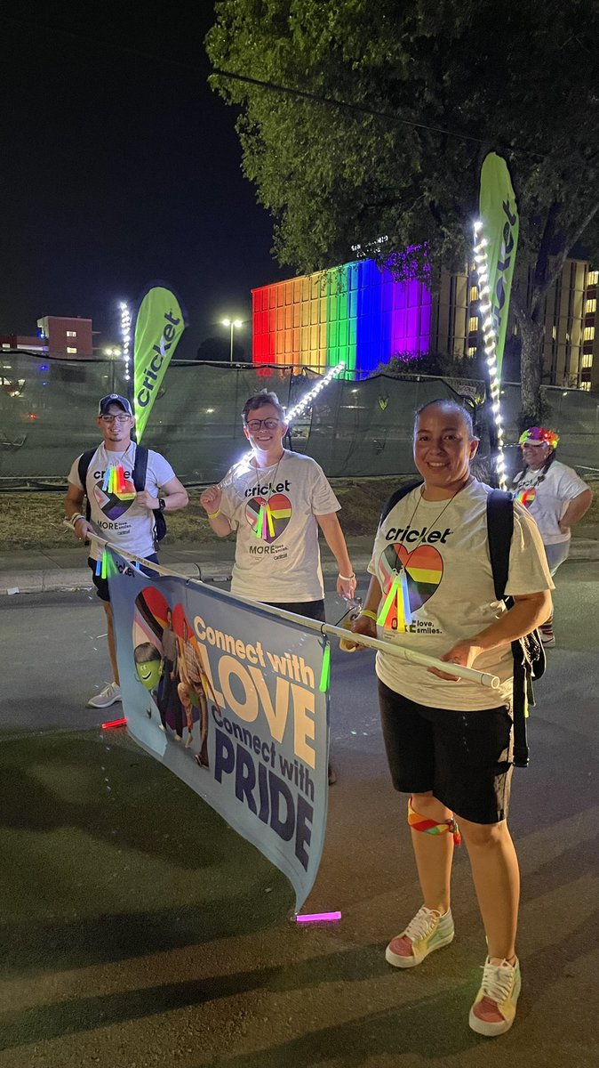 Ver0429's tweet photo. Great time at Pride SA with Cricket Wireless! Well worth the 2 year hiatus. https://t.co/b7eVVKDU4O