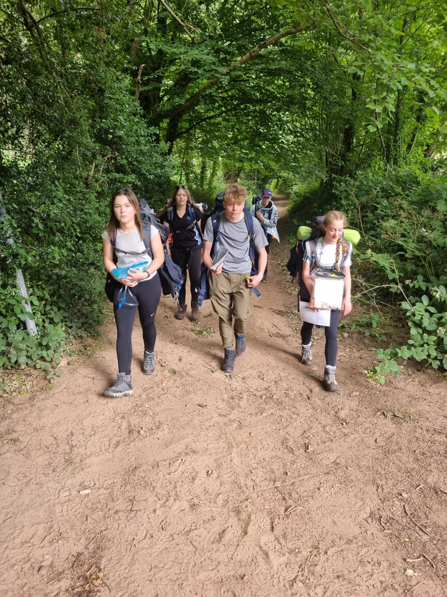 MrRiceCCC's tweet photo. Another brilliant expedition on the River Otter and SWCP this week for Bronze @DofESouthWest and Silver Practice. Well done to those that took part. They certainly developed their navigation, campcraft and teamwork. @CullomptonCC https://t.co/d0FXem2RkM