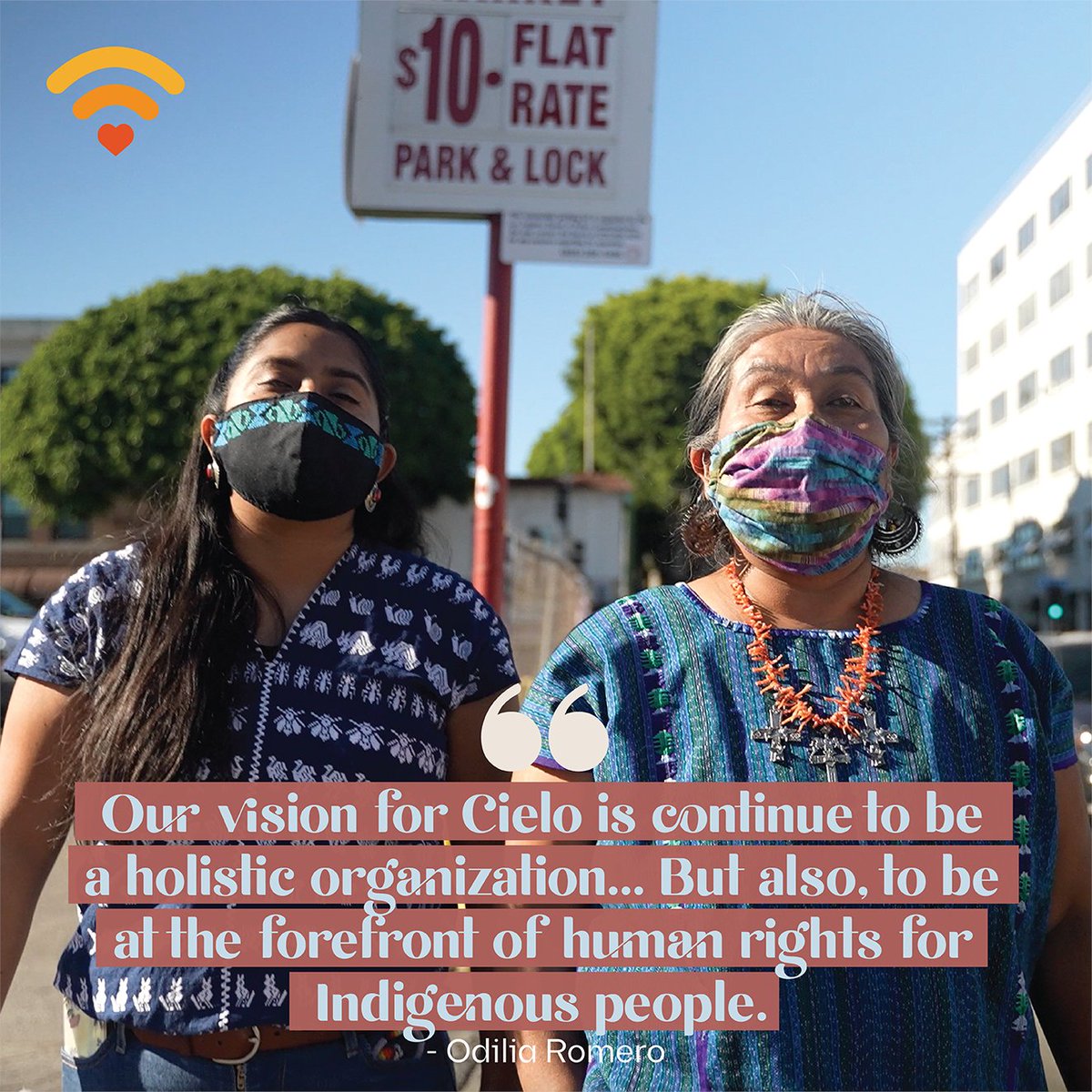 teamlightbeam's tweet photo. Cielo is leading the way for indigenous communities to soar, & offering human-centered support to the local indigenous community of Los Angeles. Their work has us beaming & we love to support it! π #BeABeamer https://t.co/VZ77cFgsX7