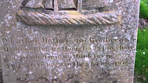 tourscotland's tweet photo. Tour #Scotland virtual travel video Blog of a #Shipmaster gravestone on ancestry history visit and trip to #Kirkton of #Balmerino, #North #East #Fife. John Nicoll, late shipmaster in #Dundee who departed this life on 19th July, 1819 https://t.co/SQNfQo0AKH https://t.co/fCxX8VkhCj