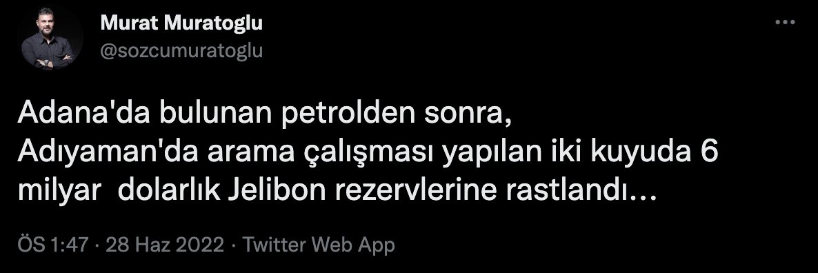 nedenttoldu's tweet photo. Melih Gökçek: Çocuklar yer ya. Jelibon. Jelibon bulunmuş. Ne demek #jelibon bilmiyorum. Yeraltında 6 milyar dolarlık jelibon bulunmuş. 

Sunucu: Fake falan olmasın başkanım? 

Melih Gökçek: Hayır fake değil, doğru.

-

Sözcü Yazarı Murat Muratoğlu'nun esprili paylaşımı şöyleydi👇🏻 https://t.co/RtefPSLVKv