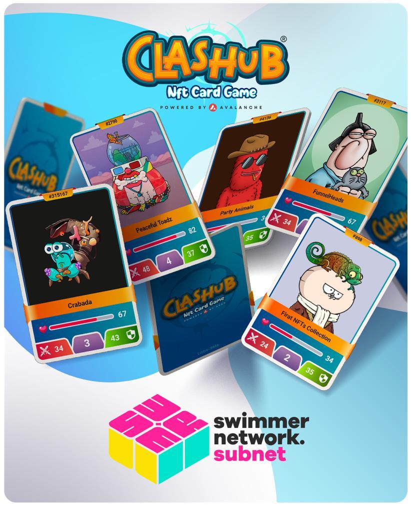Clashub (@theclashub) on Twitter photo TIME HAS COME ๐
CLASHUB - Worldโs first multi-network NFT Based Card Game is getting ready to PLAY!
CLASHUB Testnet is coming alive on <a href="/swimmer_network/">Swimmer Network (Subnet) || NOW LIVE! ๐โโ๏ธ๐ฎ๐ฆ๐ฆ</a> powered by @playcrabada on JULY 20th
๐Registration opens JULY 4th ๐
Join US: : discord.gg/tmpXd6Cfaj
Ready to CLASH ? โ๏ธ TIME HAS COME ๐
CLASHUB - Worldโs first multi-network NFT Based Card Game is getting ready to PLAY!
CLASHUB Testnet is coming alive on <a href="/swimmer_network/">Swimmer Network (Subnet) || NOW LIVE! ๐โโ๏ธ๐ฎ๐ฆ๐ฆ</a> powered by @playcrabada on JULY 20th
๐Registration opens JULY 4th ๐
Join US: : discord.gg/tmpXd6Cfaj
Ready to CLASH ? โ๏ธ