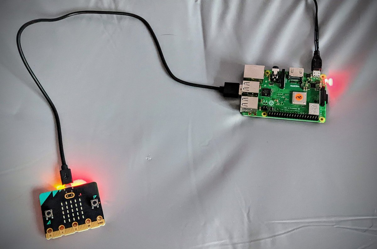 BobBilsland's tweet photo. 7 @microbit_edu's sending radio messages to another micro:bit that is connected to a @Raspberry_Pi. On that @NodeRED is running logging the messages received, about 850 per minute! Next processing the messages. #SensorNetwork @CodingLorna @blogmywiki https://t.co/kA1JohXh3C