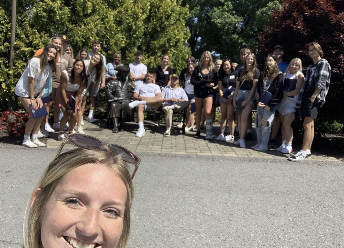 RMU's tweet photo. Day One ❤️💙 

We can’t wait to see you again in the fall, #RMU26! https://t.co/dhGw19ixcc