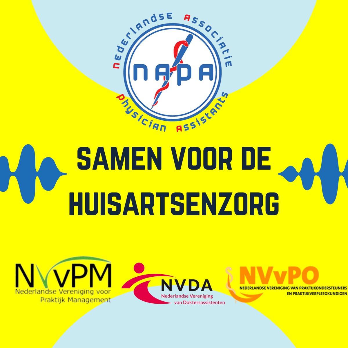 Ook PA's werkzaam in huisartsenzorg voeren deze week actie. Beluister nu de podcast met <a href="/carinadepina/">Carina</a> en Anne-Kari Swarte over de dagelijkse problemen in de huisartsenzorg en wat de kansen zijn van taakherschikking lnkd.in/eWRRJT-V