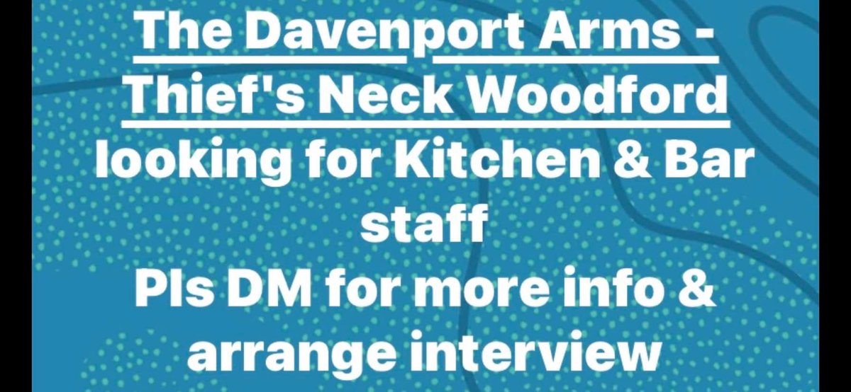 thiefsneck's tweet photo. @thiefsneck are  looking for staff Kitchen &amp; Bar please share #Job #WorkingTogether #traditional #pub #joinourteam #hiring #homecooking #homecookedfood #Wimbledon https://t.co/eD6PiLSi96