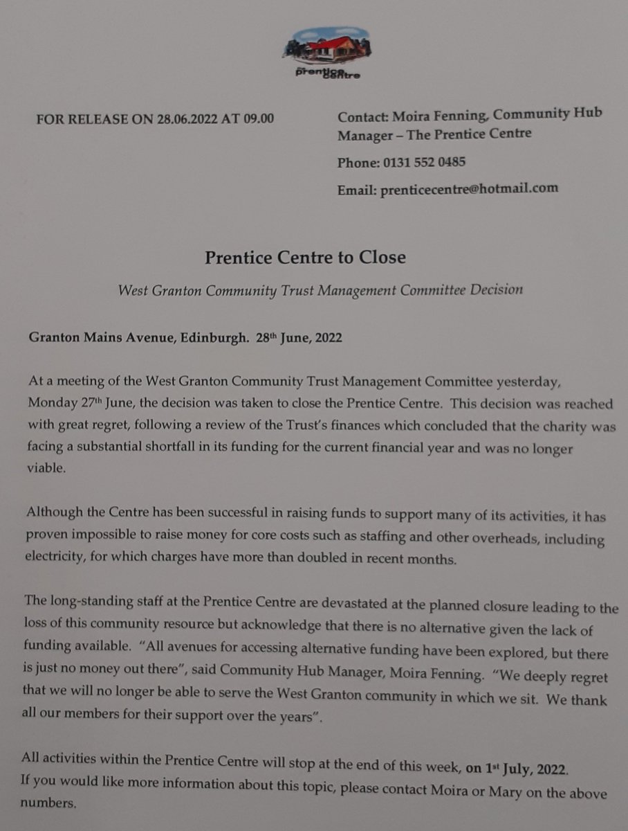 Prentice Centre tweet media