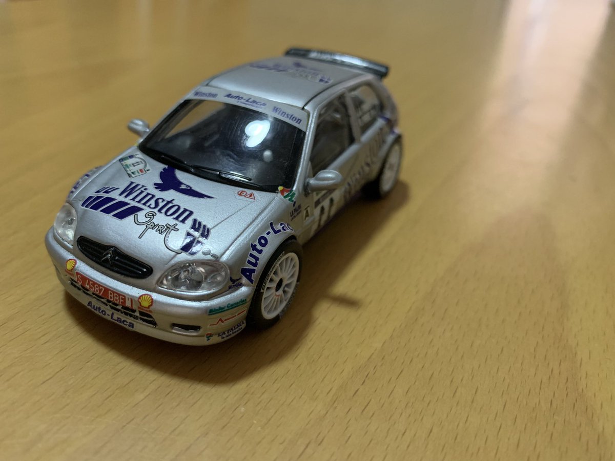 Aqui esta mi granito de arena para el campeonato organizado por <a href="/jracingsimulado/">JRacing Simuladores</a> una maqueta escala 1:43  saxo kit car de torres rally corte inglés va a estar bueno bueno no duden en ponerse en contacto con el para mas info 🤘🤘🚗💨💨