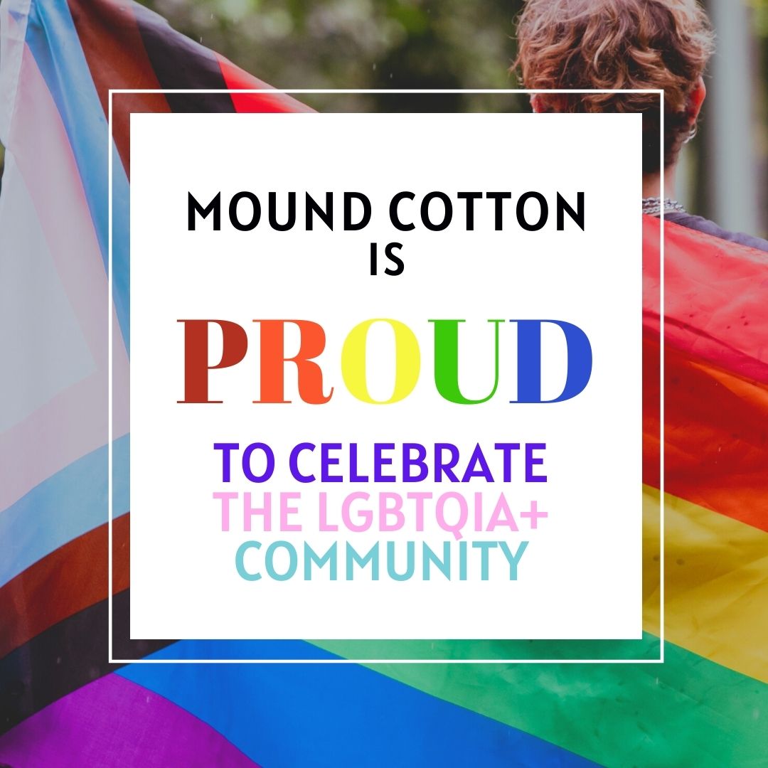 Mound Cotton is proud to support the LGBTQIA+ community. Today, we celebrate the pioneers of the Stonewall Riots and their contributions toward queer liberation. #equality #HumanRights