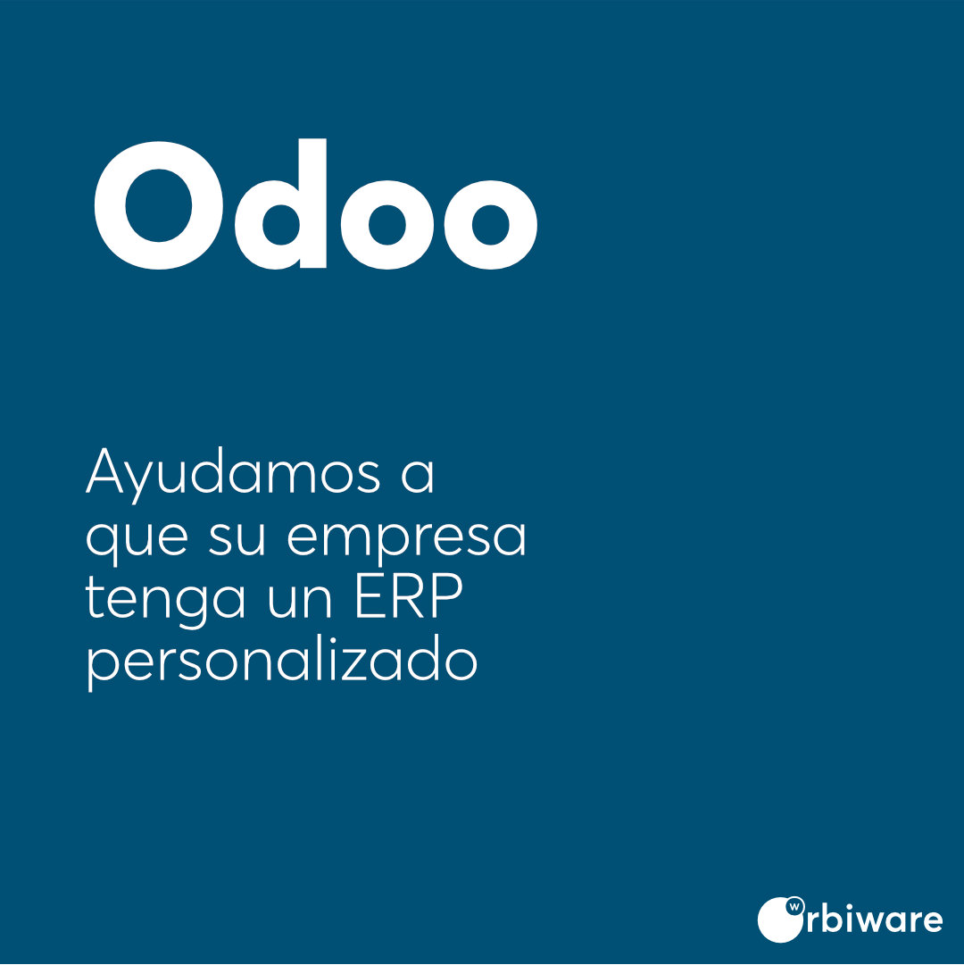 Orbiware's tweet photo. Servicios para el ERP Odoo; contáctanos en el whatsapp https://t.co/Xk3G9hNXLX para que conozcas las herramientas que tenemos para tu organización #Odoo https://t.co/aNTXg3CJkL