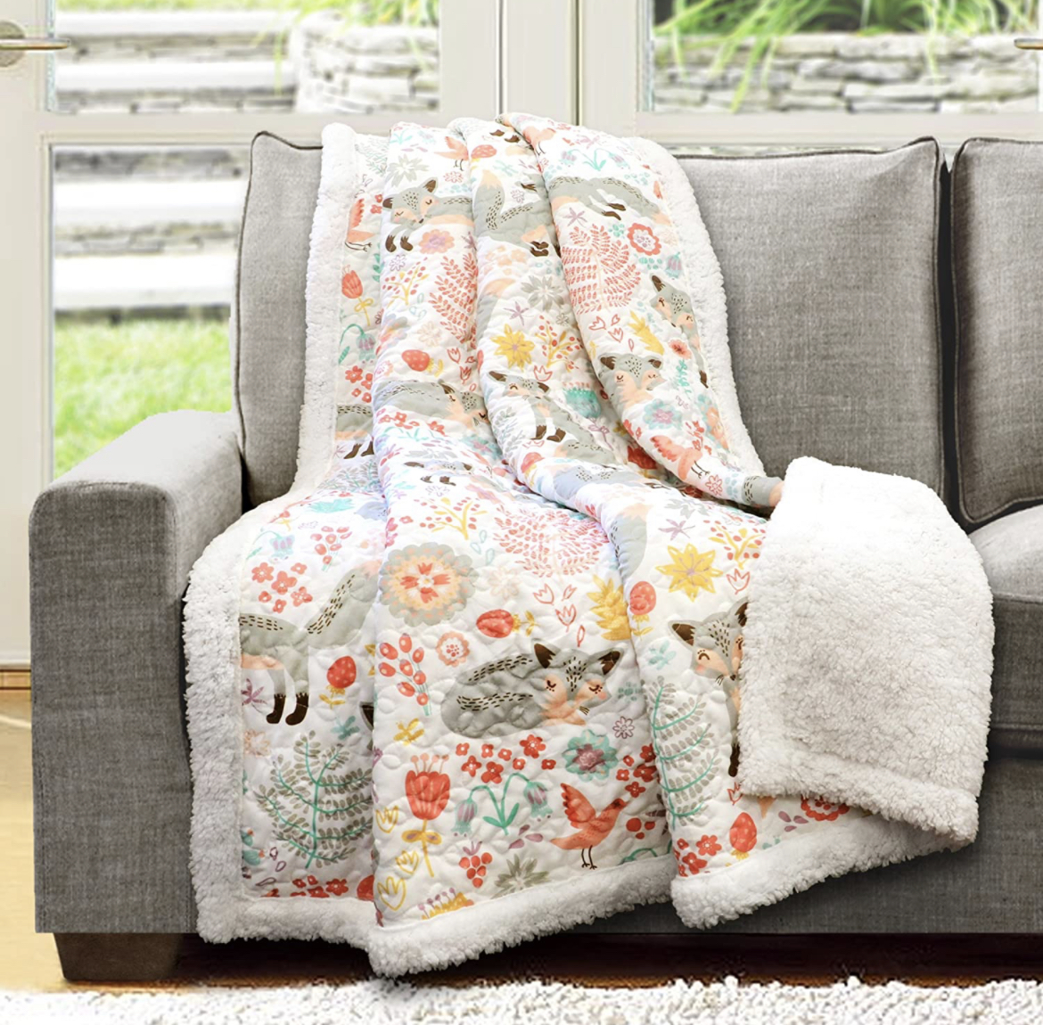 DesktopFlea's tweet image. Save big on this Sherpa blanket! Four colors available! Was $80, now as low as $16.11! #ad amzn.to/3I0swfJ