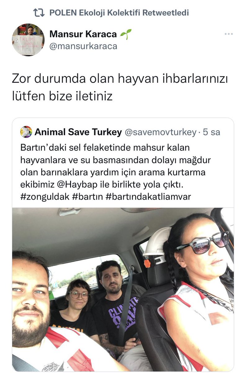 @ozgeturganova Çok acilen bundan beş altı saat önce ypla çıkmışlar. Acele etmişler çok acıklı