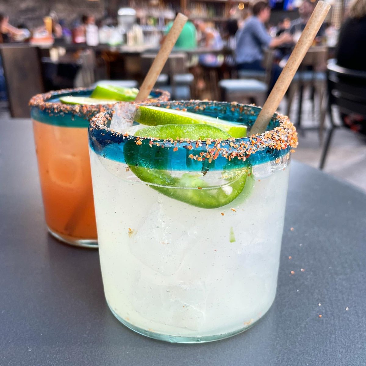 You've been thinking about a patio marg all day, haven't you? 🍹 We've got you covered. 😎