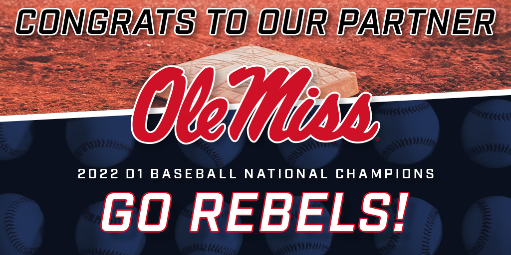 Congratulations to <a href="/OleMissBSB/">Ole Miss Baseball</a> on your Men's College World Series Title! We are proud to be part of your campus community, serving Rebel students, faculty, alumni and fans.