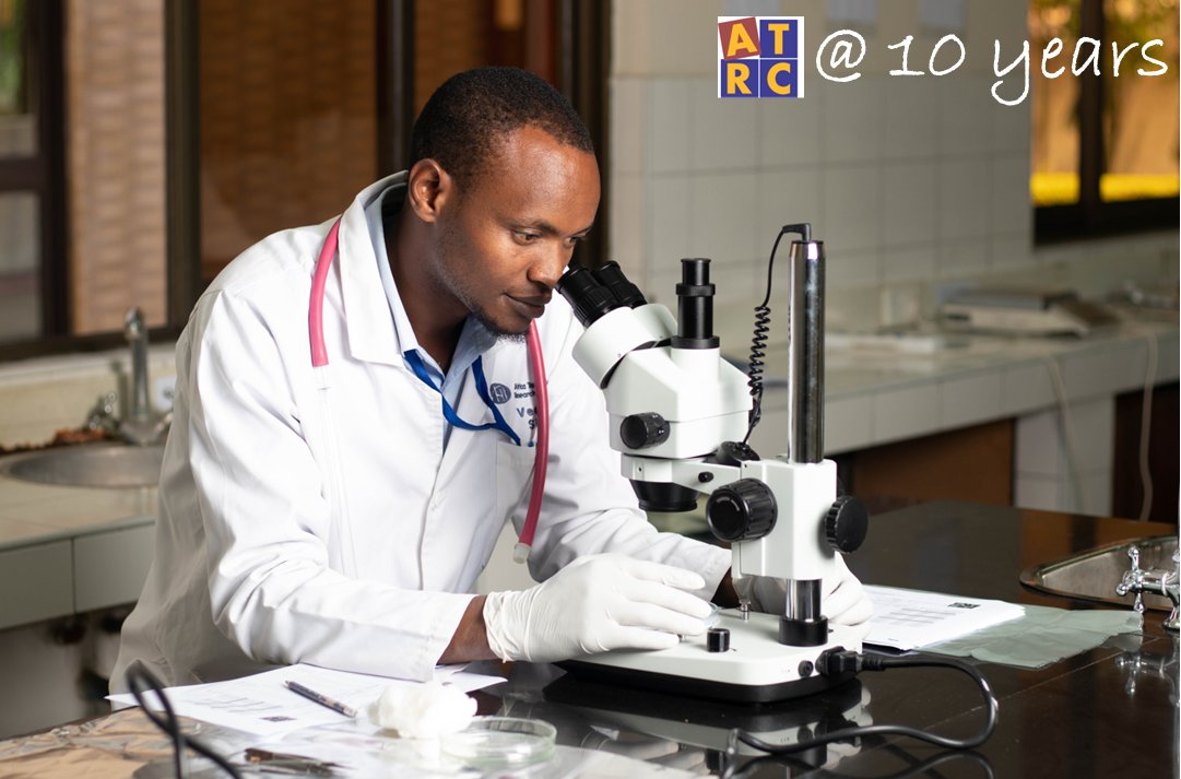 We celebrate a decade of steadfast support from Sumitomo Chemical Company (Japan), AtoZ Textile Mills (Tanzania) and all our partners in research and product development. #ATRC@10 @Sumivector <a href="/okalmike/">Mike Okal</a>