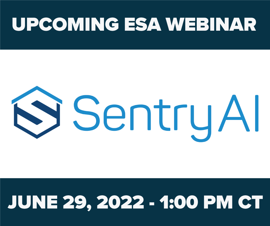 ESATweet's tweet photo. #Webinar Alert! Join us as we talk to @smartsentry experts, on June 29 at 1:00CT about how the latest #AItechnologies can transform a typical #security camera system into a proactive AI-powered alarm system. Register here - https://t.co/gvrXsKh9A1 https://t.co/k0I0sjg5vG