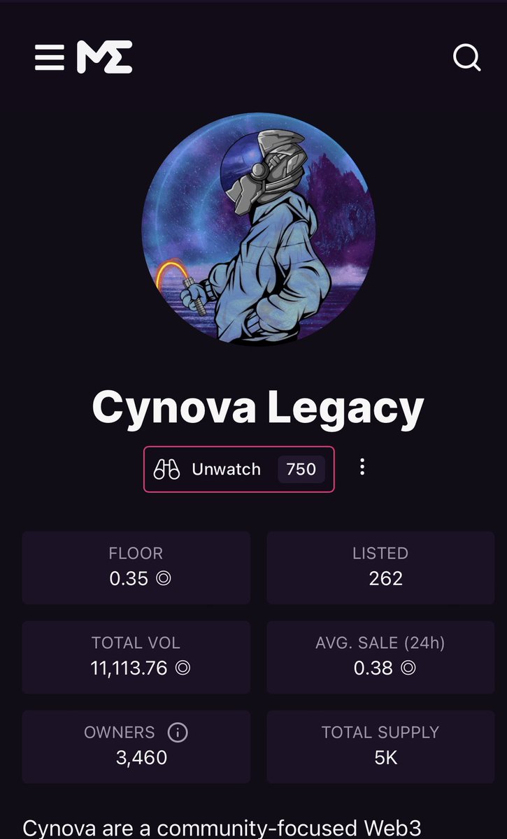 tangechel's tweet photo. If the owners of these 262 Cynova legacy #NFTs staked instead of listing, they’d be making a combined 30-40 solana per month! Delist and stake!!

#NovaWars #The_Colossals @The_Cynova #SolanaNFTs #NovaTakeover https://t.co/ibIA3cqkx7