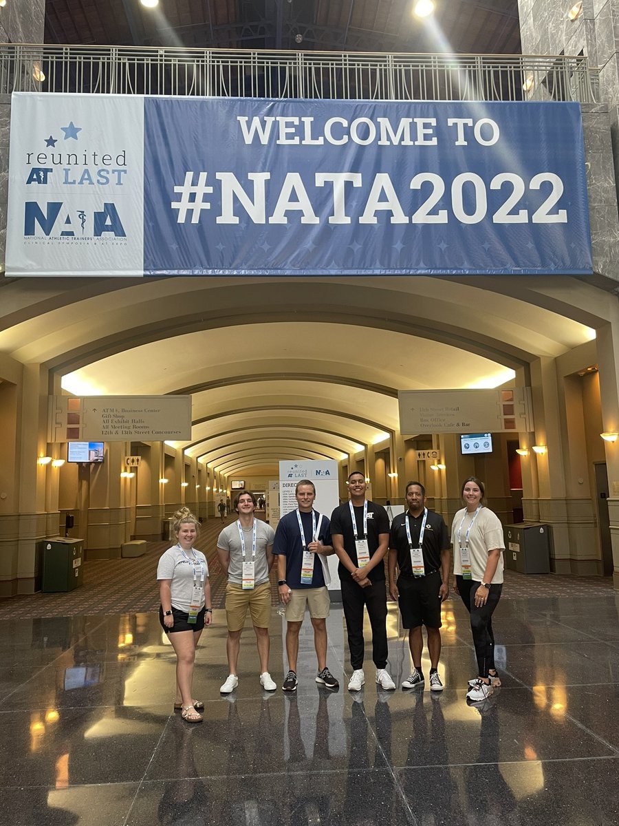 UCO_MAT's tweet photo. Our students made it to Philadelphia! #NATA2022
#firsttimeattendees https://t.co/Z75lcOsWDV