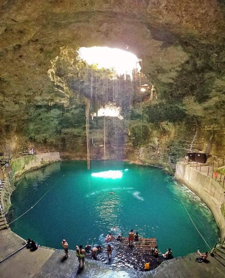 Cenote - Restaurante - Artesanías - Tequila 🇲🇽
"Hubiku" consiste en un recorrido guiado donde a través de diferentes paradas puedes conocer más sobre el estilo de vida de los mayas, sus costumbres, tradiciones y creencias. 
👉 cutt.ly/0KHKemu