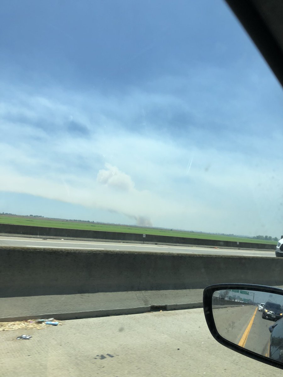 Insane plume from Davis