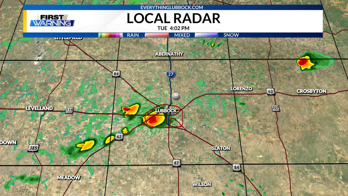 Jacob Riley KLBK on Twitter "402 PM Radar Update Storms are