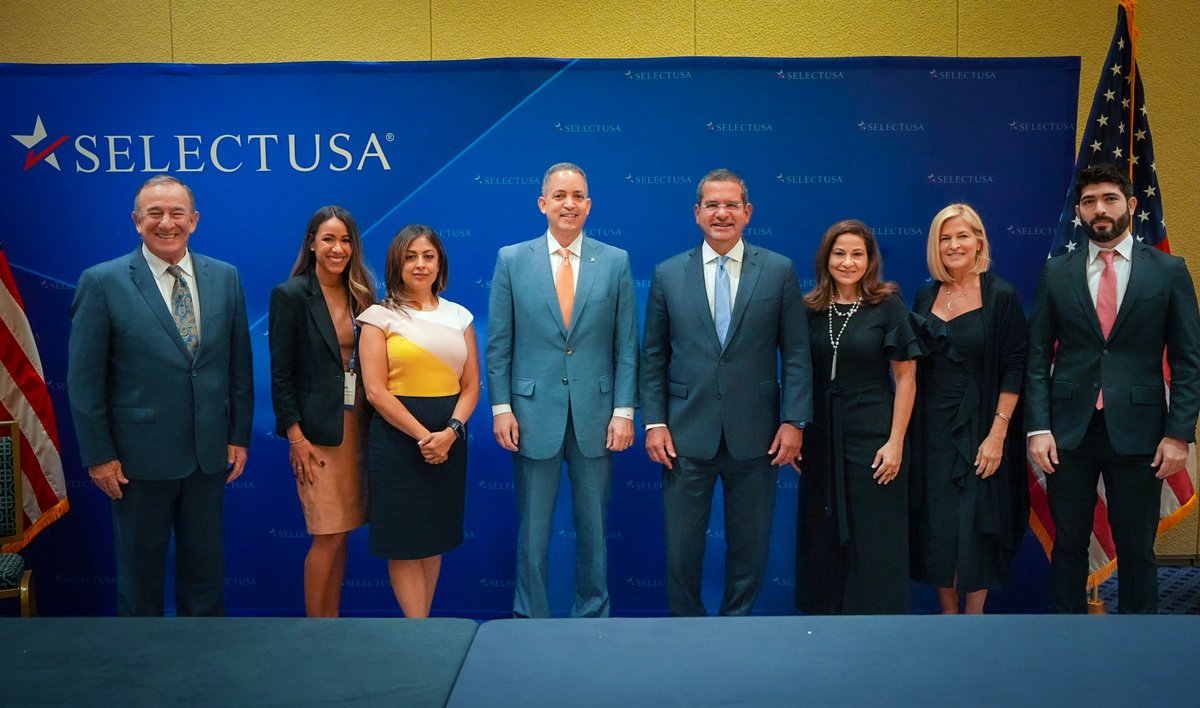 PRFAA's tweet photo. P.R. is in the midst of historic reconstruction efforts and  @GovPierluisi's administration is committed to maximizing the impact on the sustainability of the federal infrastructure law. 

#SelectUSASummit 
@SecRaimondo https://t.co/vFdR0YbOGB