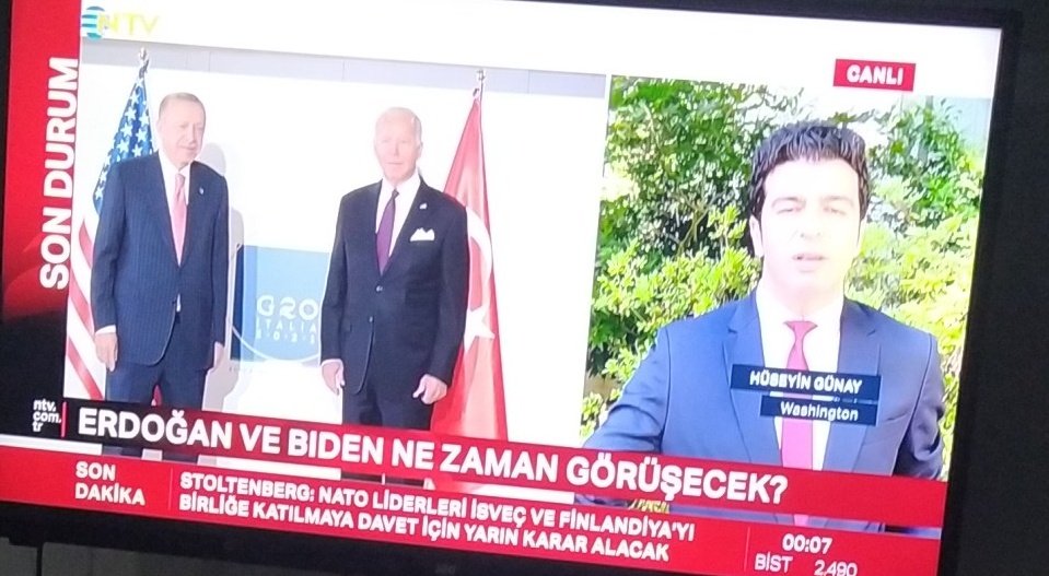 29 Mayıs 2022
Sn. Cumhurbaşkanı Erdoğan : Ben başta olduğum sürece Finlandiya ve İsveç Nato' ya giremez. 
demişti .

Son Durum.
28 Haziran 2022
Finlandiya ve İsveç NATO' ya girdi.